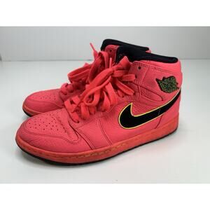 Jordan 1 High Premium Hot Punch 2019 Women’s Size 9 AQ9131-600